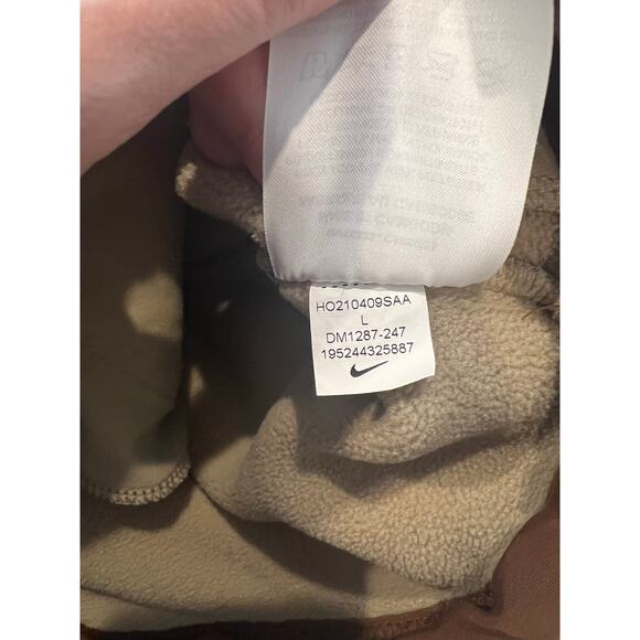 Nike x Cactus Jack Travis Scott Crop 1/4 Zip Fleece Crew Sweatshirt Women's L - Picture 7 of 7